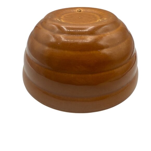 Bauer Pottery Butterscotch #18 Ringware Beehive Nesting Mixing Bowl USA 8.5" - Picture 5 of 6